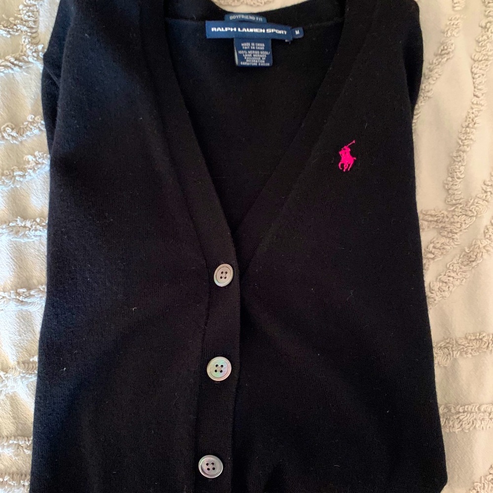 100% Wool Ralph Lauren Cardigan
